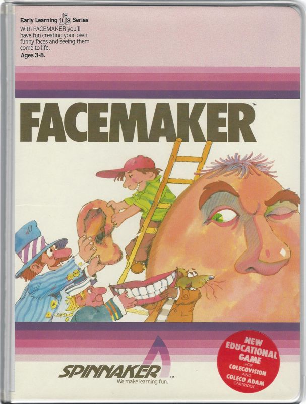 Front Cover for FaceMaker (ColecoVision)