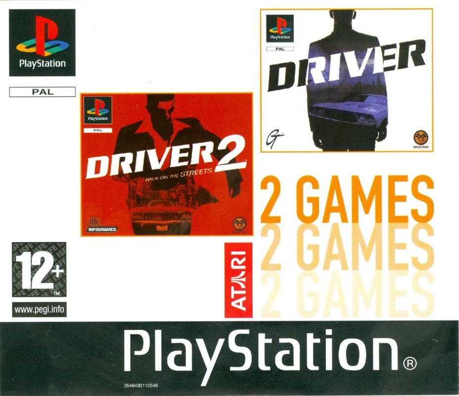Front Cover for Driver / Driver 2 (PlayStation)