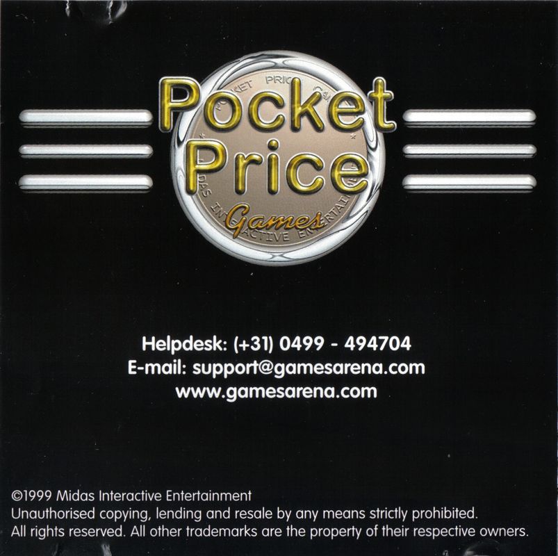 Inside Cover for Super Kid (Windows) (Pocket Price budget release)