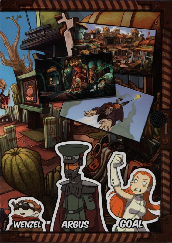 Inside Cover for Deponia (Windows) (Limited Edition version with soundtrack and poster): Right