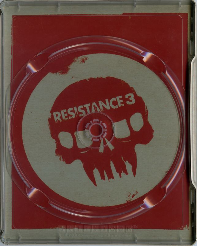 Other for Resistance 3 (Survivor Edition) (PlayStation 3): Metal Keep Case - Inside Right