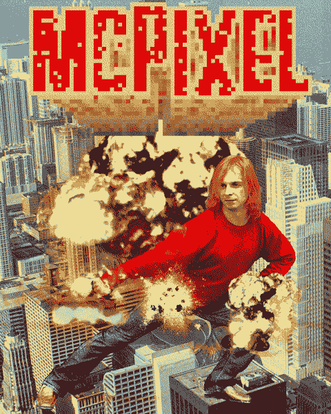 Front Cover for McPixel (Linux and Macintosh and Windows) (Desura release)