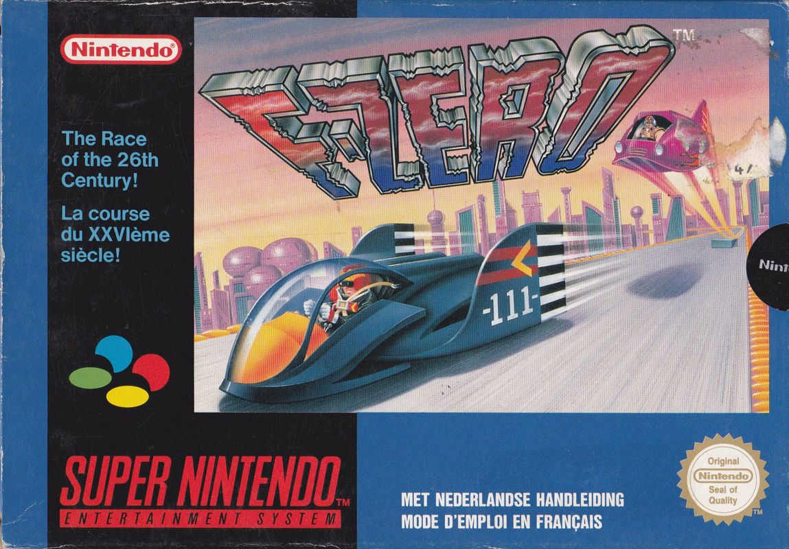 Front Cover for F-Zero (SNES)
