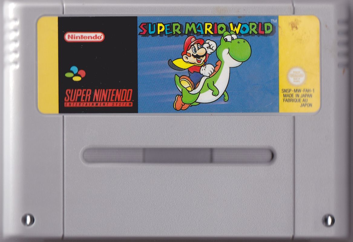 Media for Super Mario World (SNES): Front