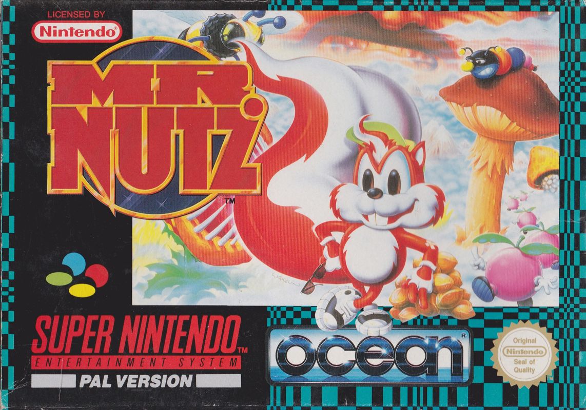 Front Cover for Mr. Nutz (SNES)