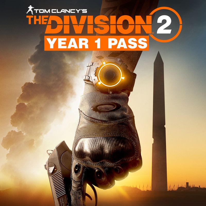 Front Cover for Tom Clancy's The Division 2: Year 1 Pass (PlayStation 4) (download release)