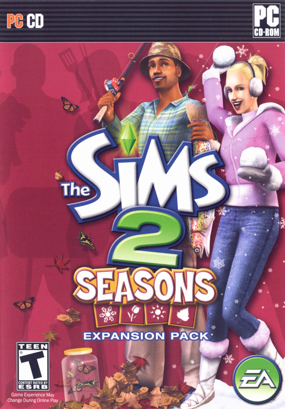 Front Cover for The Sims 2: Seasons (Windows)
