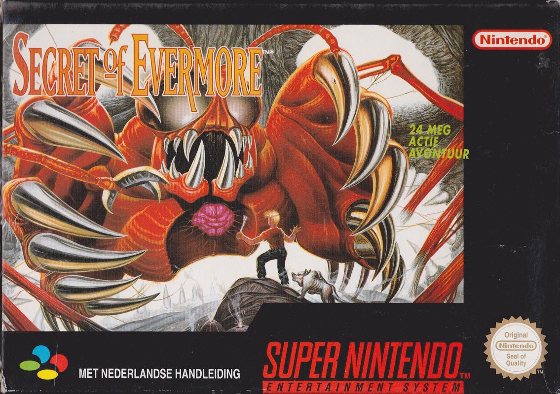 Front Cover for Secret of Evermore (SNES)