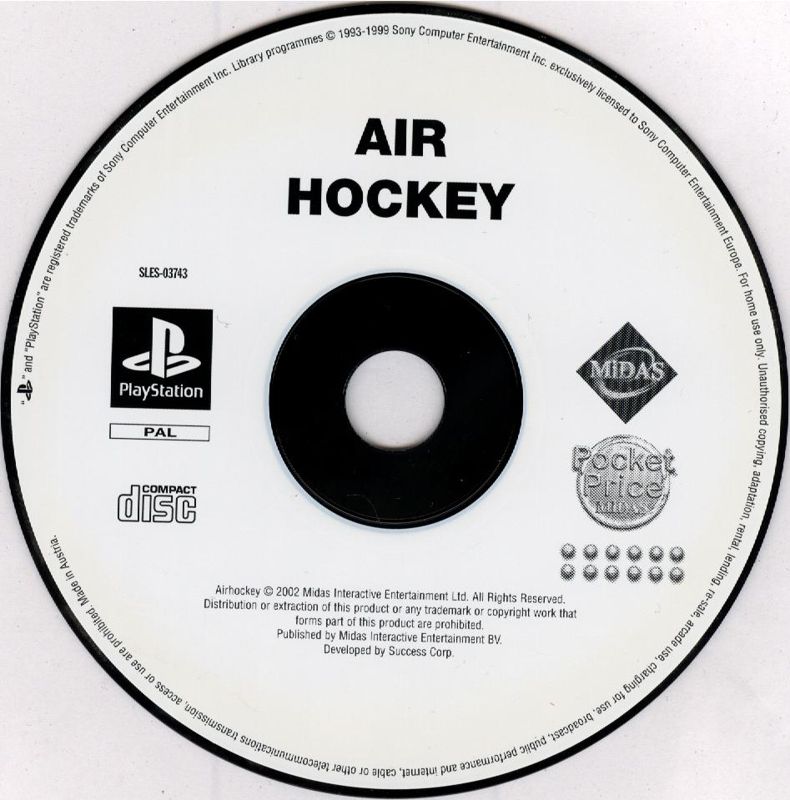 Media for Air Hockey (PlayStation) (Pocket Price release)