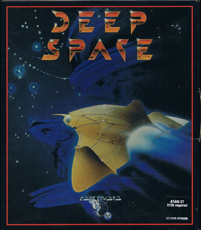 Front Cover for Deep Space (Atari ST)