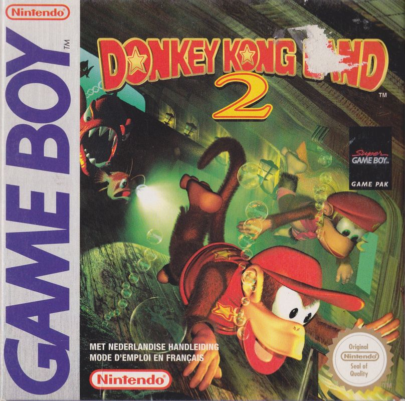 Front Cover for Donkey Kong Land 2 (Game Boy)