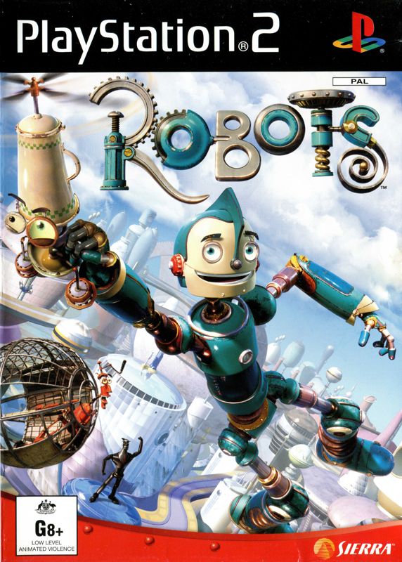 Front Cover for Robots (PlayStation 2)