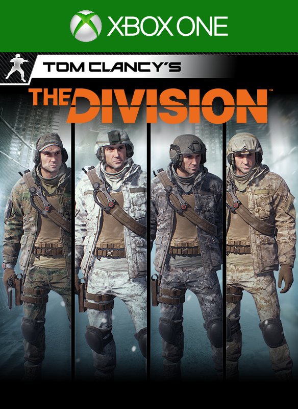 Front Cover for Tom Clancy's The Division: Marine Forces Outfits Pack (Xbox One) (Download release): 1st version