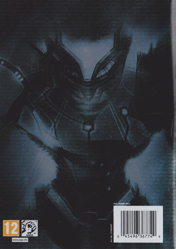 Other for Metroid Prime Trilogy (Wii): Keep Case - Back