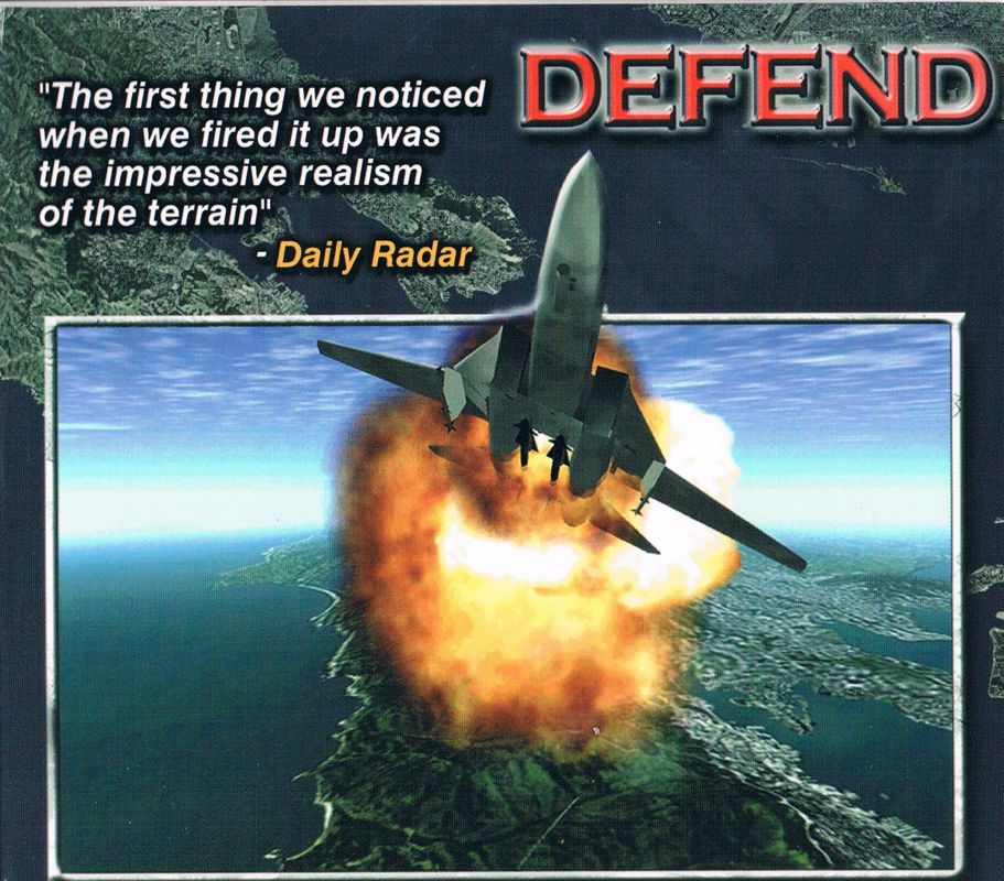 Inside Cover for JetFighter IV: Fortress America (Windows) (Budget re-release): Left Flap