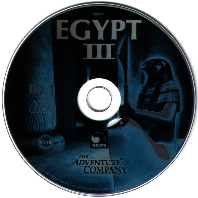 Media for The Egyptian Prophecy (Windows) (Best of Atari Release)