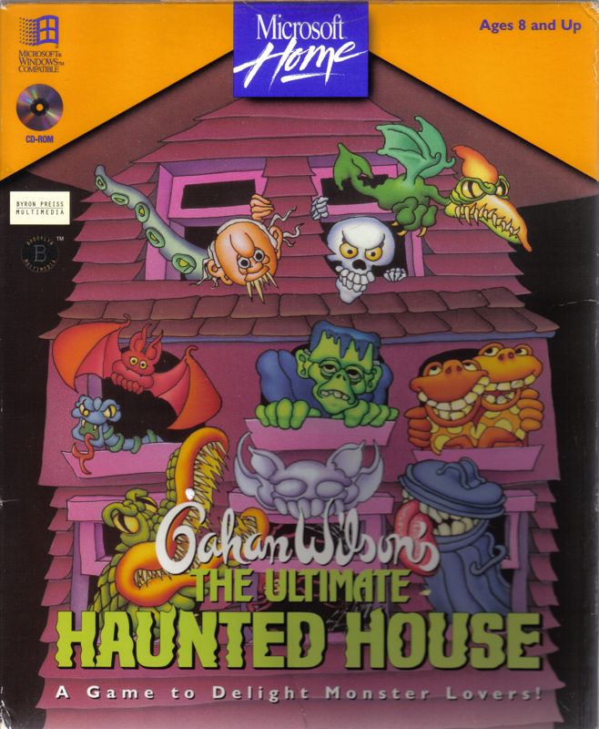 Gahan Wilson's The Ultimate Haunted House box covers - MobyGames