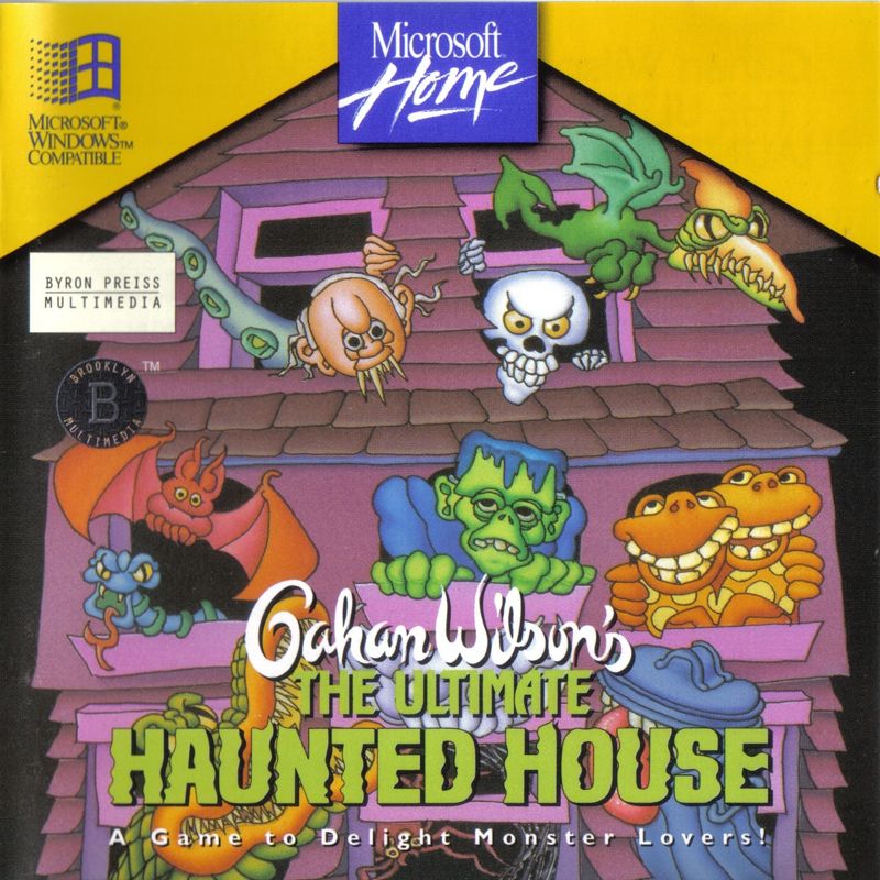Other for Gahan Wilson's The Ultimate Haunted House (Windows 16-bit): Jewel Case - Front