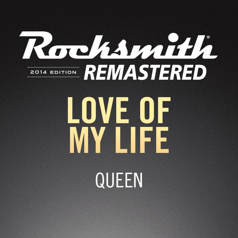 Front Cover for Rocksmith 2014 Edition: Remastered - Queen: Love of My Life (PlayStation 3 and PlayStation 4) (download release)