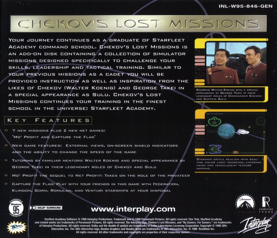 Star Trek: Starfleet Academy - Chekov's Lost Missions cover or ...