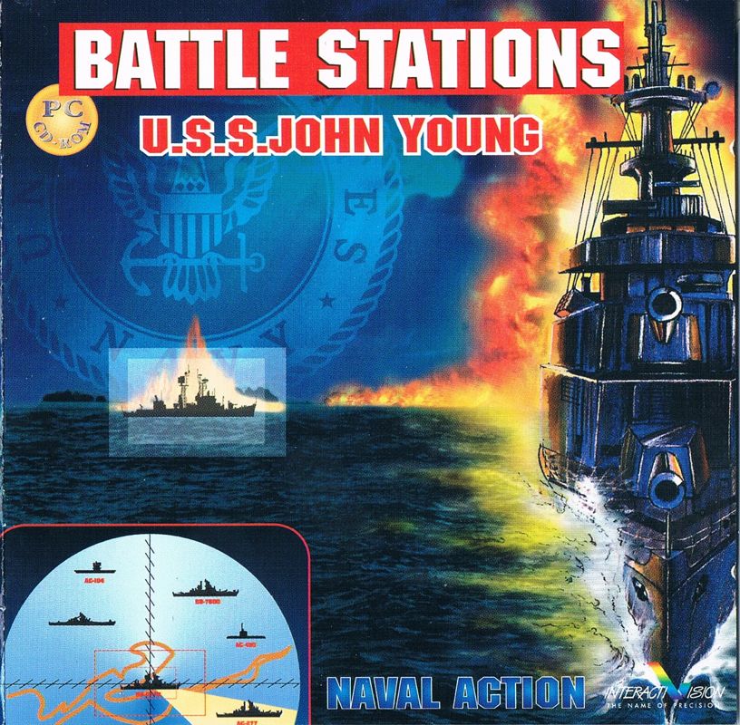 Front Cover for U.S.S. John Young (DOS) (Naval Action release)