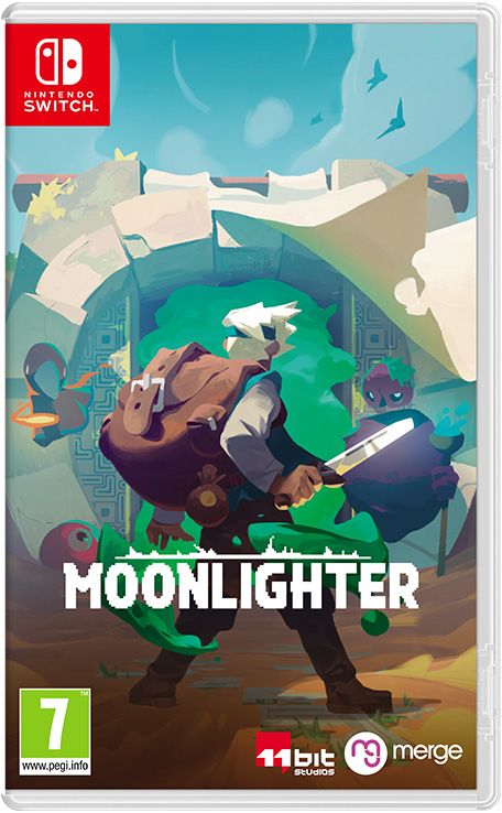 Front Cover for Moonlighter (Nintendo Switch) (download release)