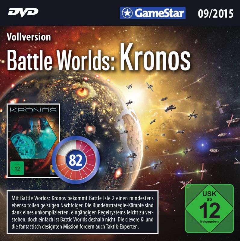 Other for Battle Worlds: Kronos (Windows) (GameStar 09/2015 covermount): Electronic Jewel Case - Front