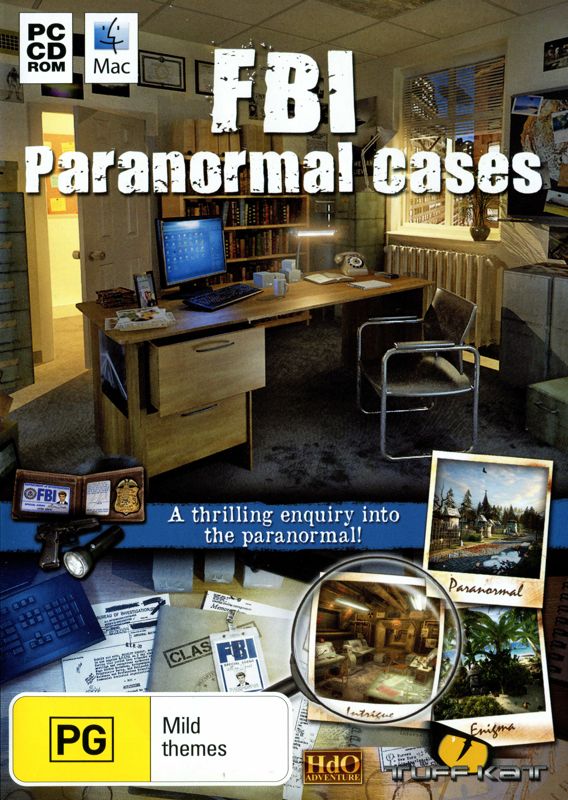 Front Cover for FBI: Paranormal Case (Windows)