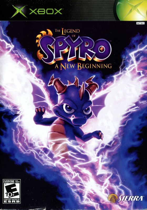 Front Cover for The Legend of Spyro: A New Beginning (Xbox)