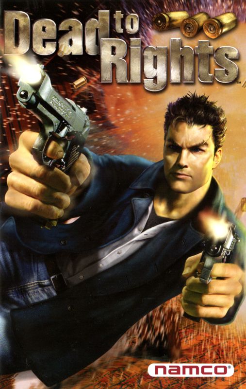 Manual for Dead to Rights (PlayStation 2): Front