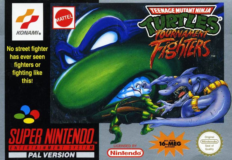 Front Cover for Teenage Mutant Ninja Turtles: Tournament Fighters (SNES)