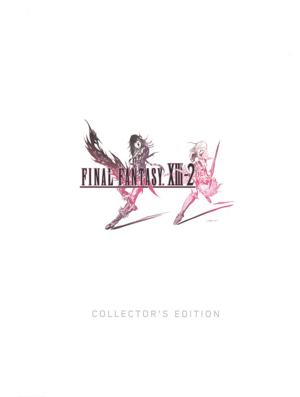 Other for Final Fantasy XIII-2 (Collector's Edition) (PlayStation 3): Slipcase - Front