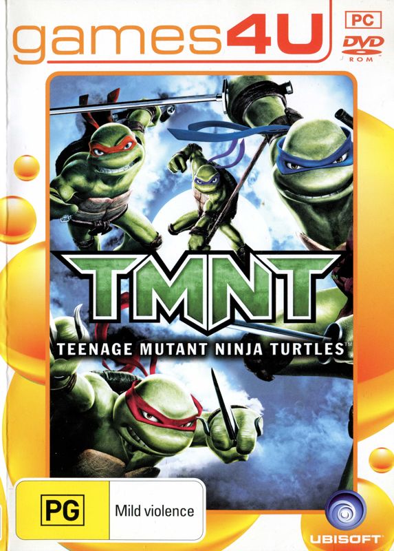 Front Cover for TMNT (Windows) (Games 4 U release)