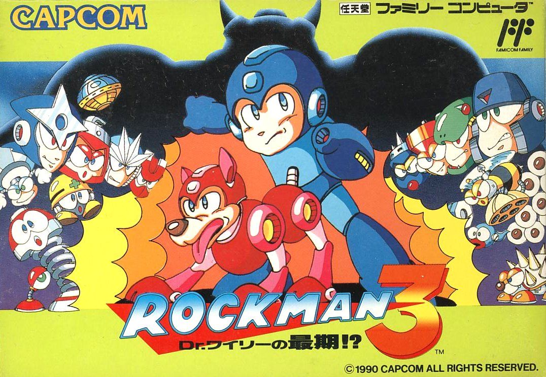 Front Cover for Mega Man 3 (NES)