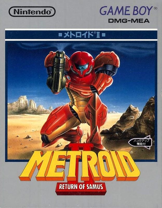 Front Cover for Metroid II: Return of Samus (Game Boy)