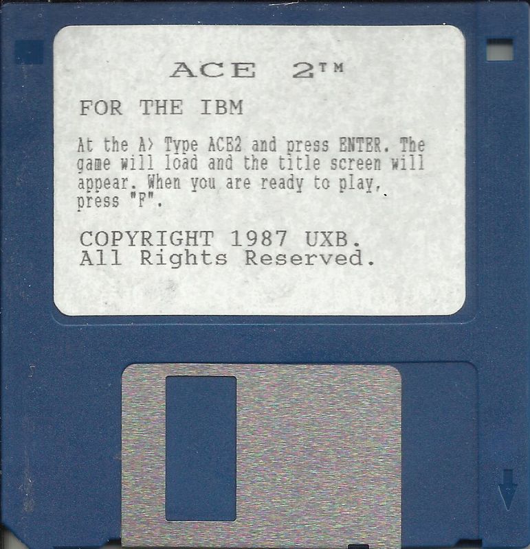 Media for ACE 2 (DOS) (3.5" release)