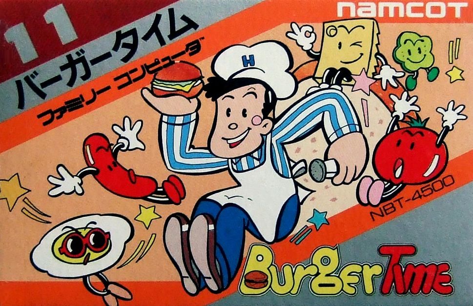 Front Cover for BurgerTime (NES)