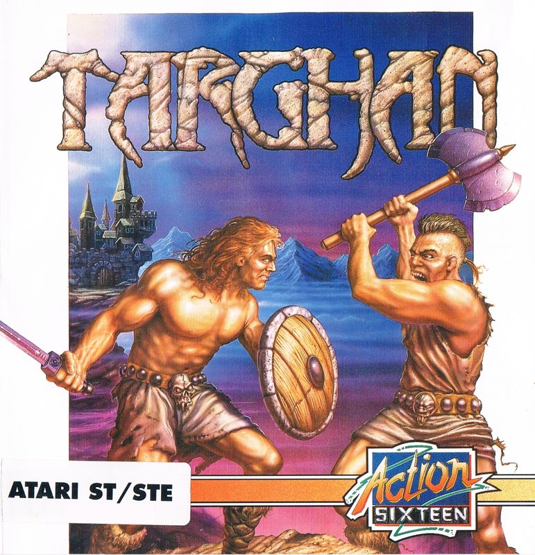 Front Cover for Targhan (Atari ST) (Action Sixteen release)