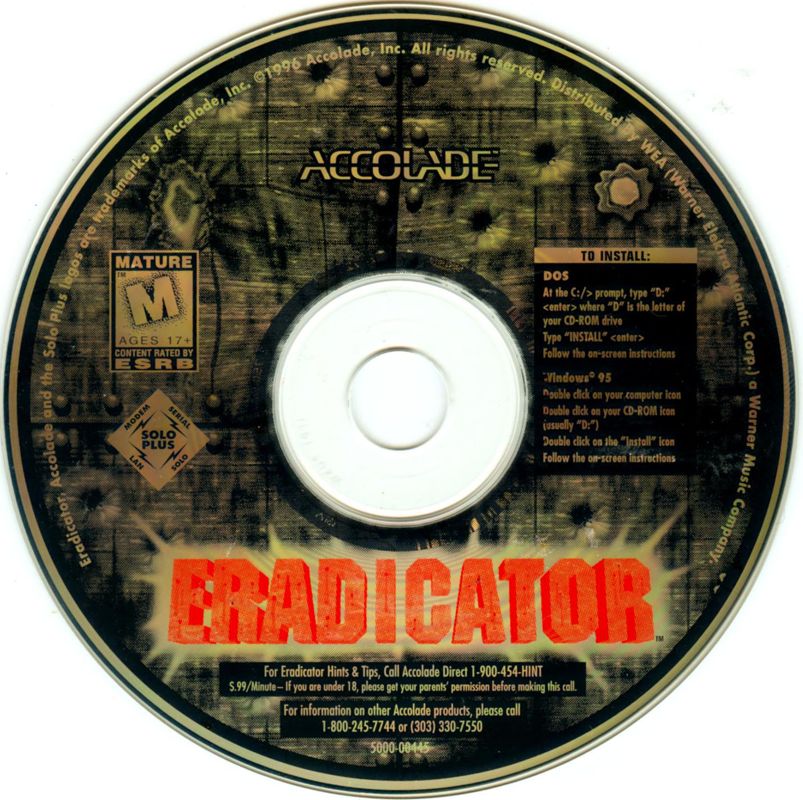 Media for Eradicator (DOS)