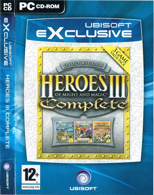 Front Cover for Heroes of Might and Magic III: Complete - Collector's Edition (Windows) (Ubisoft eXclusive release)