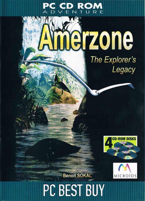 Front Cover for Amerzone: The Explorer's Legacy (Windows) (PC Best Buy release)
