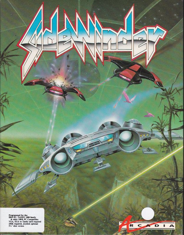 Front Cover for SideWinder (PC Booter)
