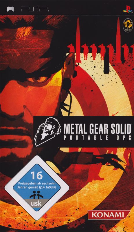 Other for Metal Gear Solid: Portable Ops / Coded Arms (PSP): MGS Portable Ops: Keep Case - Front