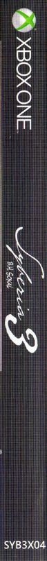 Spine/Sides for Syberia 3 (Xbox One)