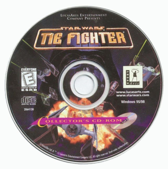 Media for Star Wars: TIE Fighter - Collector's CD-ROM (Windows)