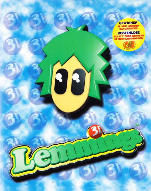 Front Cover for Lemmings 3D (DOS)