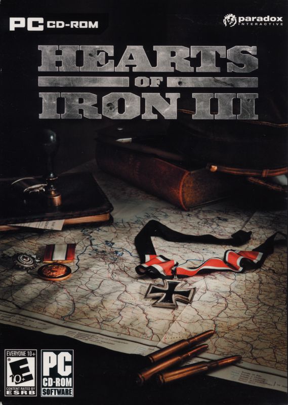 Front Cover for Hearts of Iron III (Windows)
