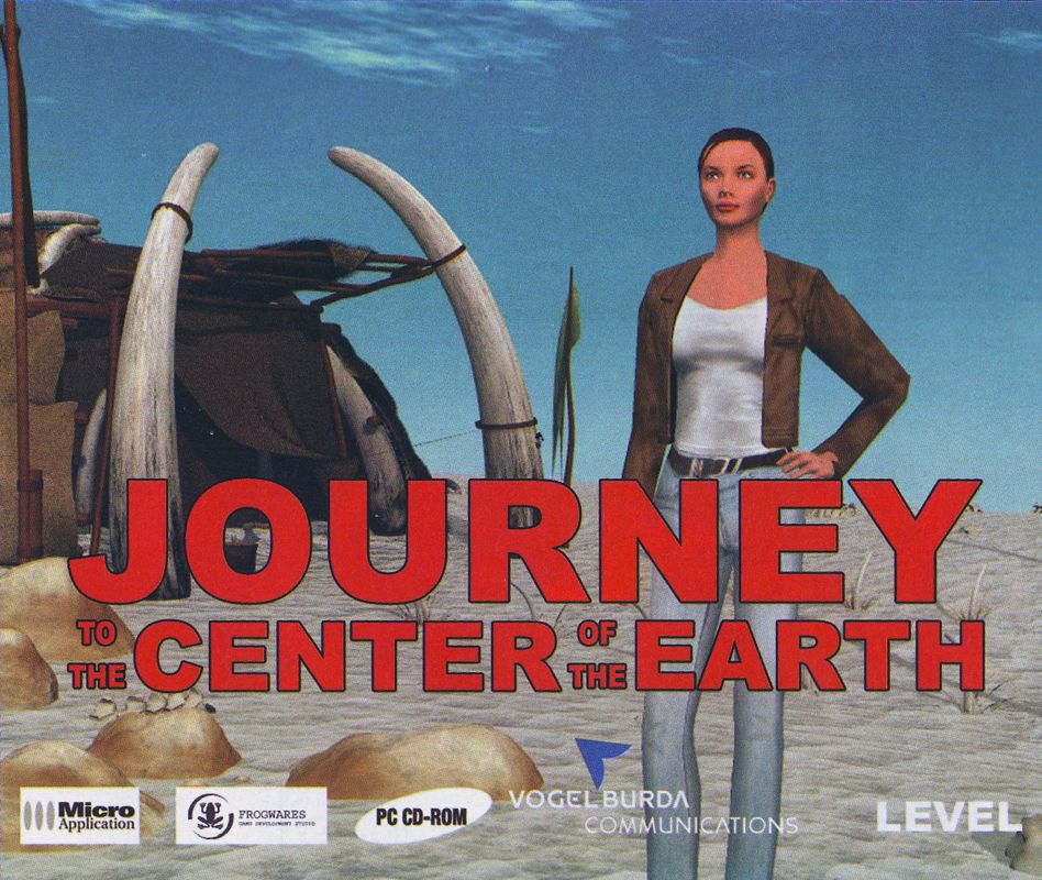 Back Cover for Journey to the Center of the Earth (Windows) (Level magazine 07/2004 covermount )
