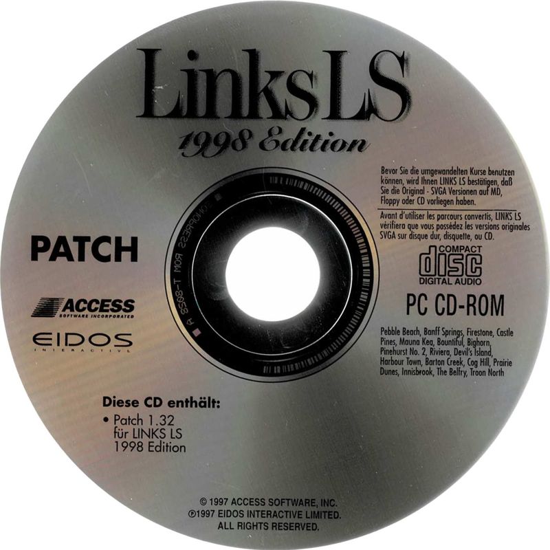 Media for Links LS: 1998 Edition (Windows) (Re-release): Patch