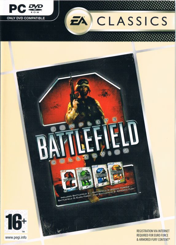 Battlefield 2: Complete Collection cover or packaging material - MobyGames